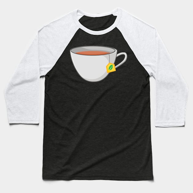 Tea Baseball T-Shirt by Teeladen